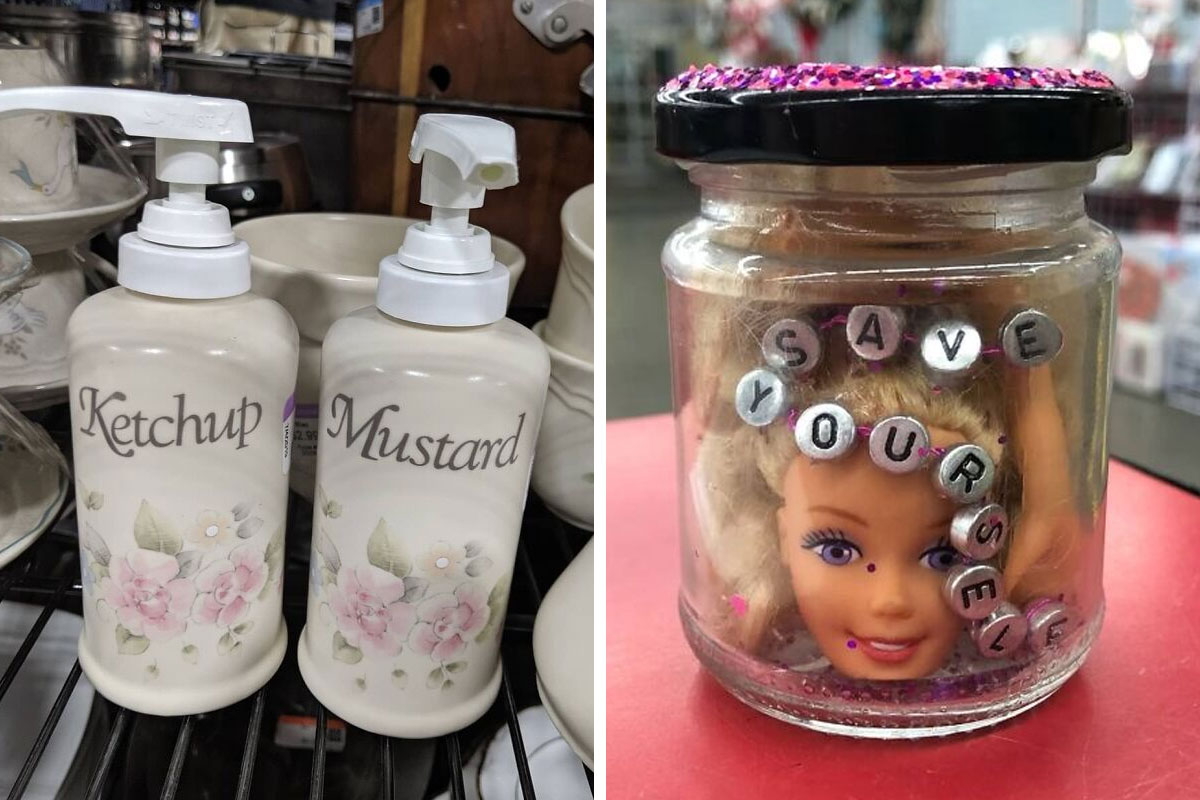 50 Weird Items That People Donated To Thrift Stores, Only For Them To