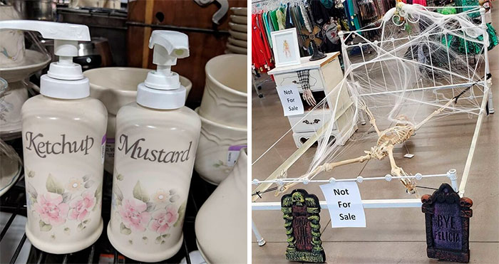 50 Weird Items That People Donated To Thrift Stores, Only For Them To End Up On This IG Page