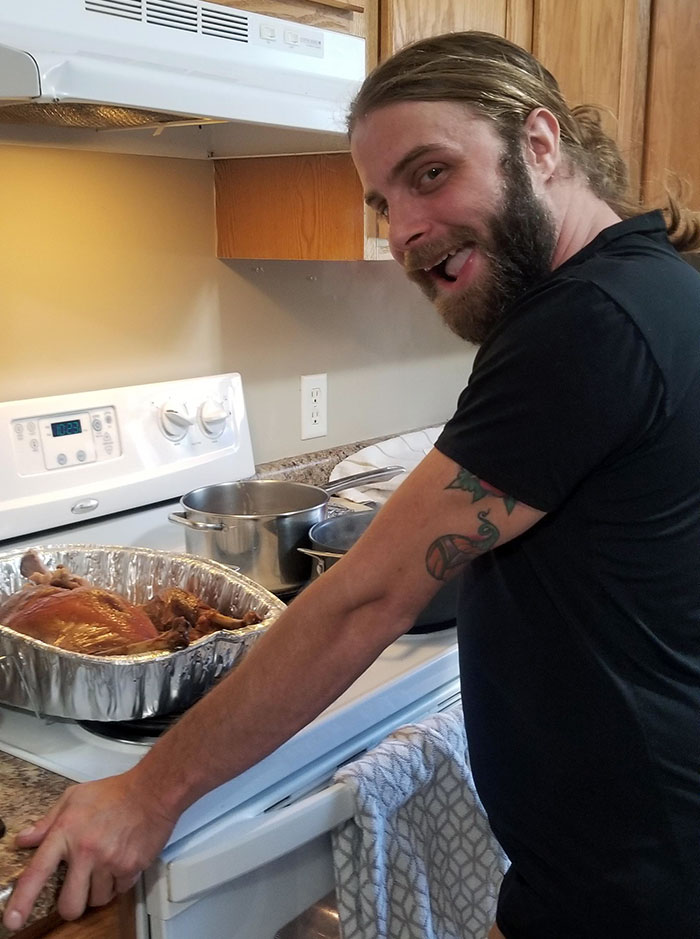 My Son Hosting Thanksgiving For The First Time. I'm So Proud And So Is He
