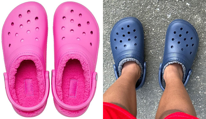 Crocs Unisex-Adult Classic Lined Clog: Featuring faux fur to give your feet ultimate comfort and warmth in the cold winter days.