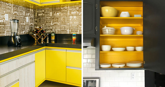 15 Yellow Kitchen Cabinets For A Pop of Sunshine In Your Kitchen