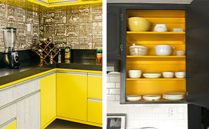 15 Yellow Kitchen Cabinets For A Pop of Sunshine In Your Kitchen