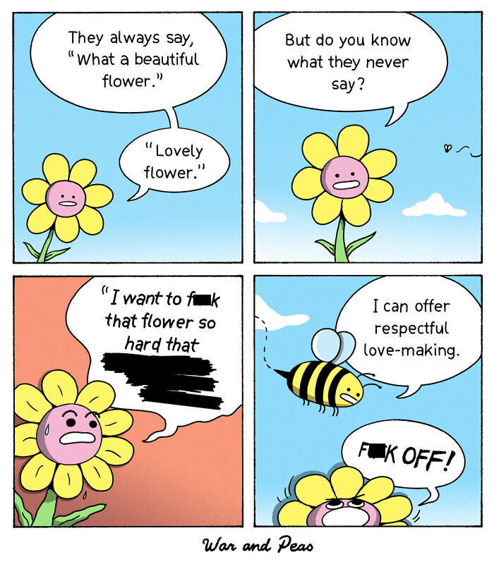 New Humorous Comics With Unexpected Plot Twists By War And Peas