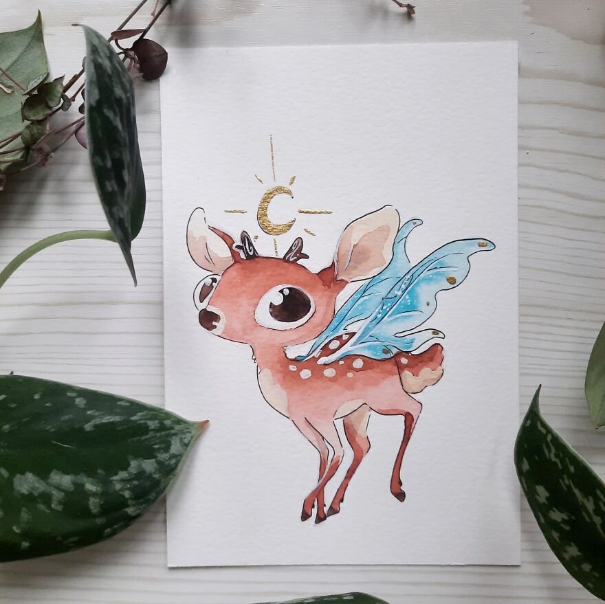 I Painted One Whimsical Illustration A Day For A Month (31 Pics)