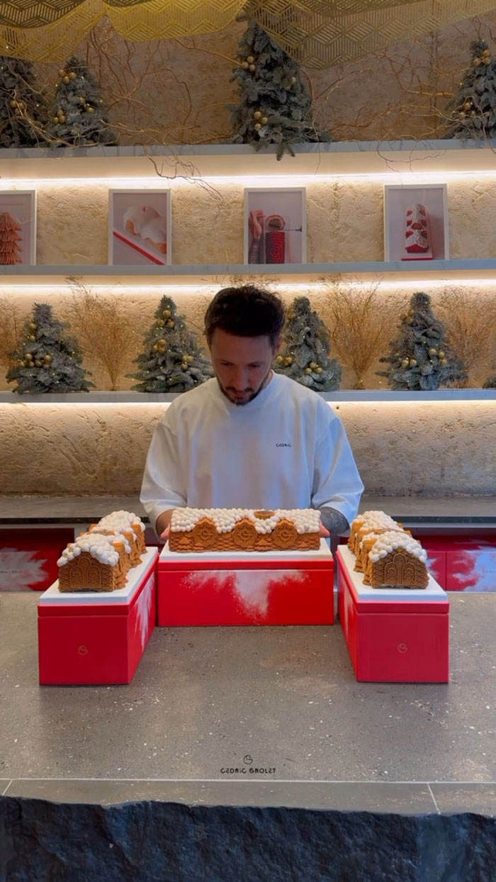 “The Balenciaga Of Pastry”: People Slam French Pastry Chef’s €95 “Snowman” Yule Log