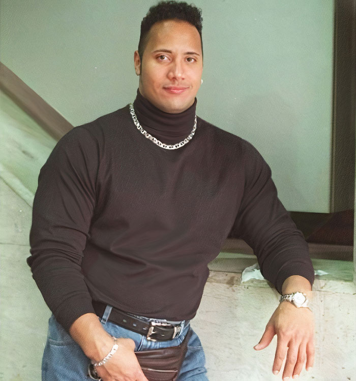Dwayne Johnson Recreated Viral Meme Of Younger Self For Christmas, And Fans Were Not Ready Dwayne Johnson Recreated Viral Meme Of Younger Self For Christmas, And Fans Were Not Ready