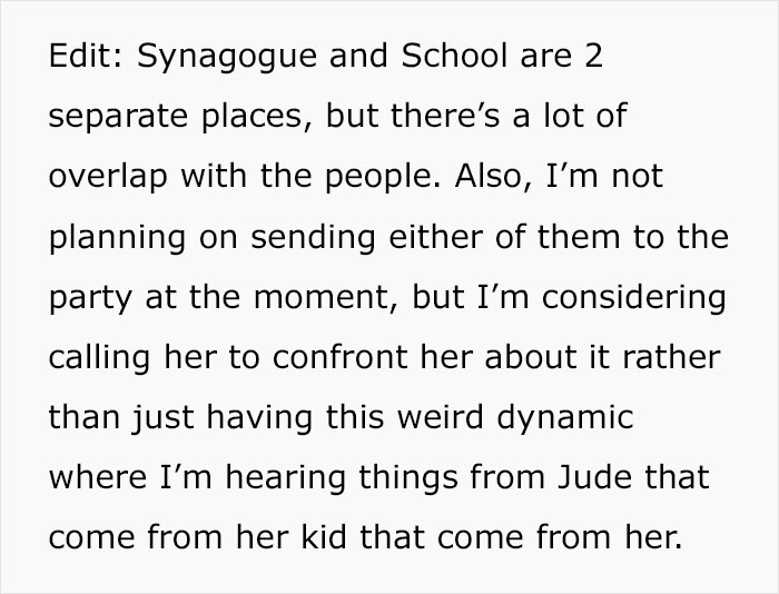 Mom Contemplates Confronting Woman Who Invited Only One Of Her Twins To Her Daughter’s Birthday Mom Contemplates Confronting Woman Who Invited Only One Of Her Twins To Her Daughter’s Birthday