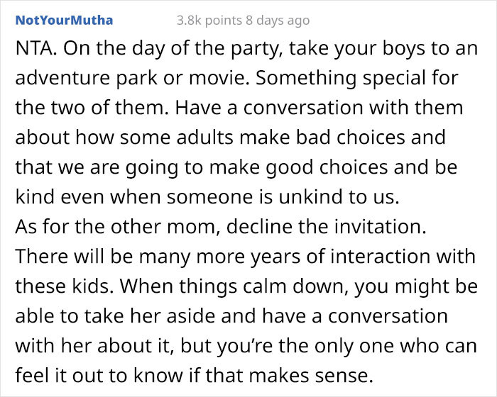 Mom Contemplates Confronting Woman Who Invited Only One Of Her Twins To Her Daughter’s Birthday Mom Contemplates Confronting Woman Who Invited Only One Of Her Twins To Her Daughter’s Birthday