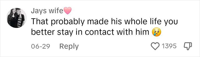 Comment praising a teacher's meaningful handwritten notes, suggesting they were life-changing. Comment praising a teacher's meaningful handwritten notes, suggesting they were life-changing.