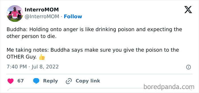 Thanks Buddha! I'm Going To Poison So Many People!