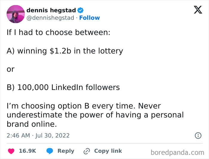 Always Choose LinkedIn Followers. Agree?