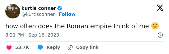 We All Thought Of The Roman Empire A Lot