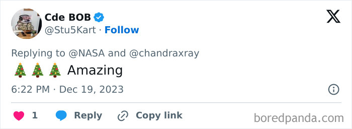 NASA Finds Cluster Of Young Stars That Looks Exactly Like A “Cosmic Christmas Tree” NASA Finds Cluster Of Young Stars That Looks Exactly Like A “Cosmic Christmas Tree”