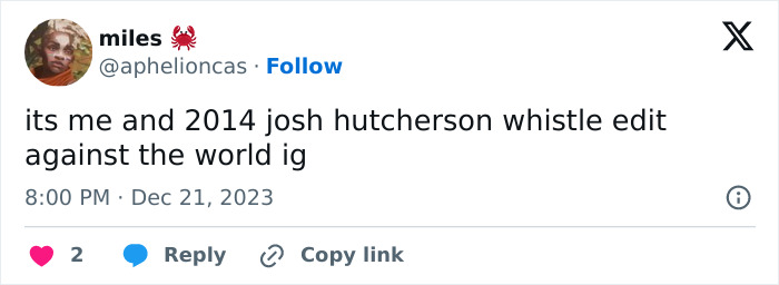 Josh Hutcherson Became A New Rickroll 