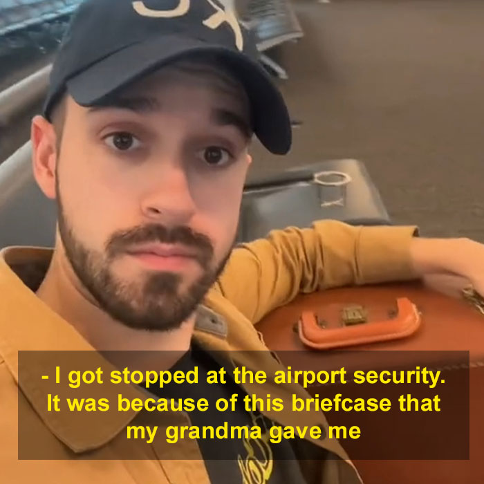 “Grandma’s Trying To Get Me Arrested”: Man Stopped By The TSA Over Surprise Gift From Grandma