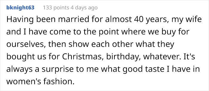 GF Is Very Disappointed By BF's Holiday Gift, Gets A Reality Check GF Is Very Disappointed By BF's Holiday Gift, Gets A Reality Check
