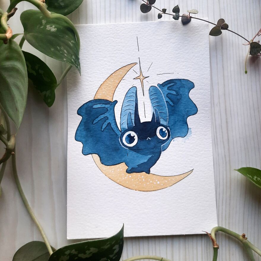 I Painted One Whimsical Illustration A Day For A Month (31 Pics)