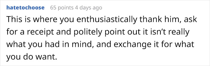 GF Is Very Disappointed By BF's Holiday Gift, Gets A Reality Check GF Is Very Disappointed By BF's Holiday Gift, Gets A Reality Check