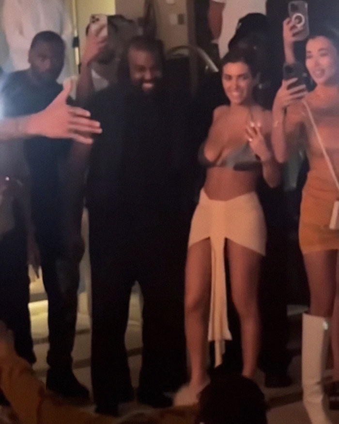 Kanye West Attends Event In Dubai With Wife Bianca Censori Who Wears “Deer-Shaped Pillow” Kanye West Attends Event In Dubai With Wife Bianca Censori Who Wears “Deer-Shaped Pillow”