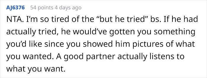 GF Is Very Disappointed By BF's Holiday Gift, Gets A Reality Check GF Is Very Disappointed By BF's Holiday Gift, Gets A Reality Check