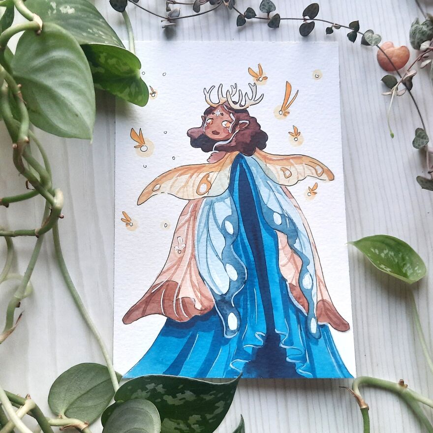 I Painted One Whimsical Illustration A Day For A Month (31 Pics)