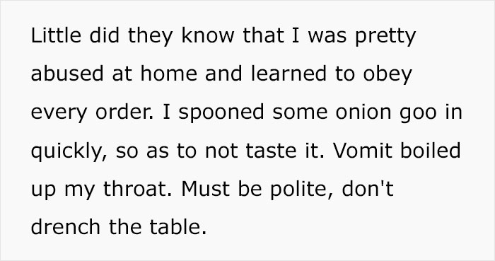 "Just Eat A Few Bites": Girl Forces Herself To Eat Onions At A Friend's House, It Doesn't End Well "Just Eat A Few Bites": Girl Forces Herself To Eat Onions At A Friend's House, It Doesn't End Well