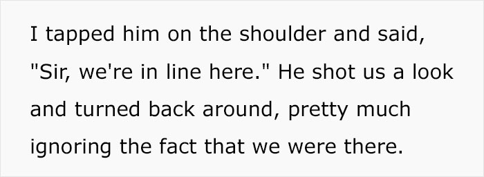Entitled Man Cuts In Line And Yells At A Kid At Food Court, Loses $147 Due To His Rudeness Entitled Man Cuts In Line And Yells At A Kid At Food Court, Loses $147 Due To His Rudeness