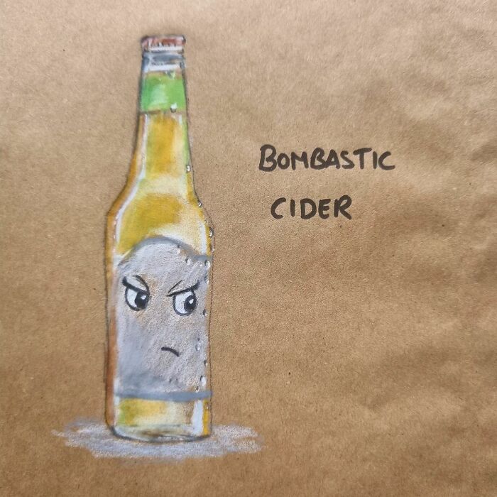 Bombastic Cider, A Crimin-Ale Offen-Sip Cider