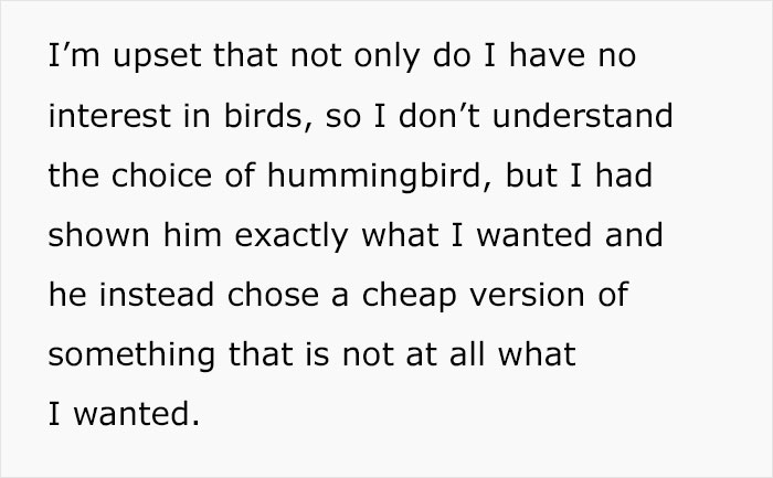 GF Is Very Disappointed By BF's Holiday Gift, Gets A Reality Check GF Is Very Disappointed By BF's Holiday Gift, Gets A Reality Check