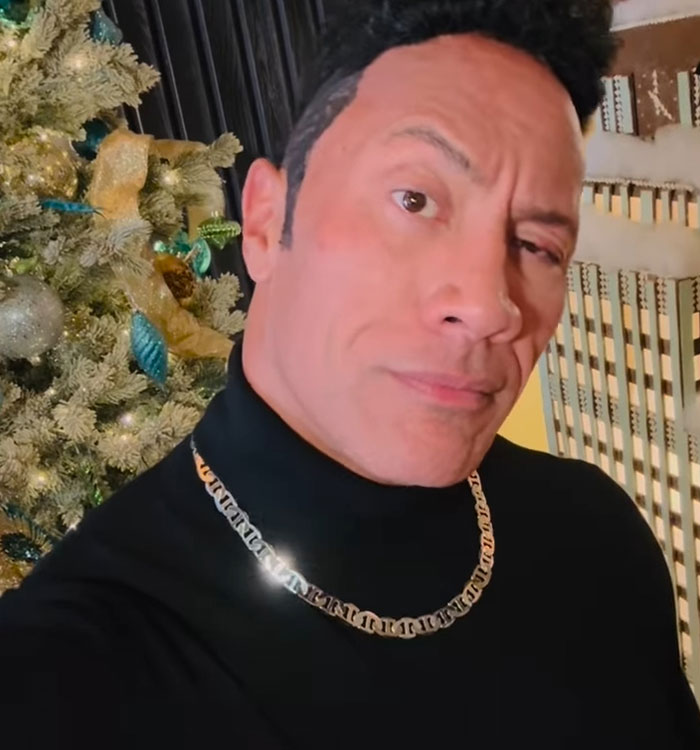 Dwayne Johnson Recreated Viral Meme Of Younger Self For Christmas, And Fans Were Not Ready Dwayne Johnson Recreated Viral Meme Of Younger Self For Christmas, And Fans Were Not Ready