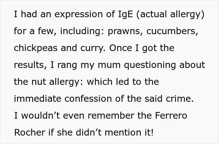 “I Feel Betrayed”: Woman Finds Out Her Parents Were Lying About Her Nut Allergy All Along