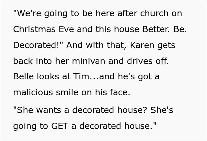 Karen Demands Grieving Neighbor Put Up Christmas Decor For Her Kids, He Maliciously Complies