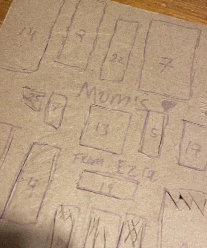 "Maybe I Do Want Kids": People Are Awww-ing Over This 10 Y.O. Who Made An Advent Calendar For His Mom