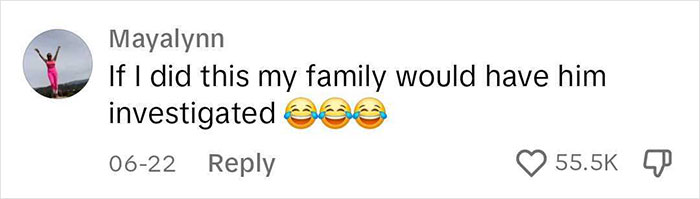 Comment on post about students tattooing teachers' notes; includes laughing emojis and high likes. Comment on post about students tattooing teachers' notes; includes laughing emojis and high likes.