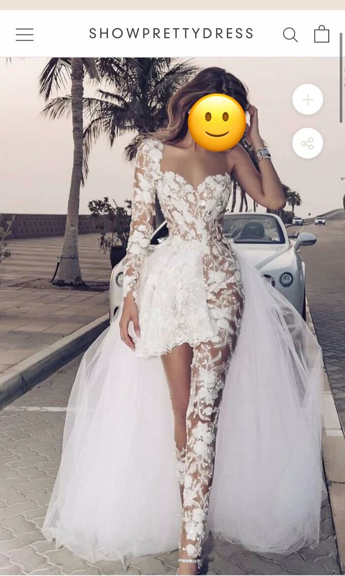 Was Pursuing For A Wedding Dress On Pinterest And Stumbled Across This Monstrosity. The More You Look At It The Worse It Gets