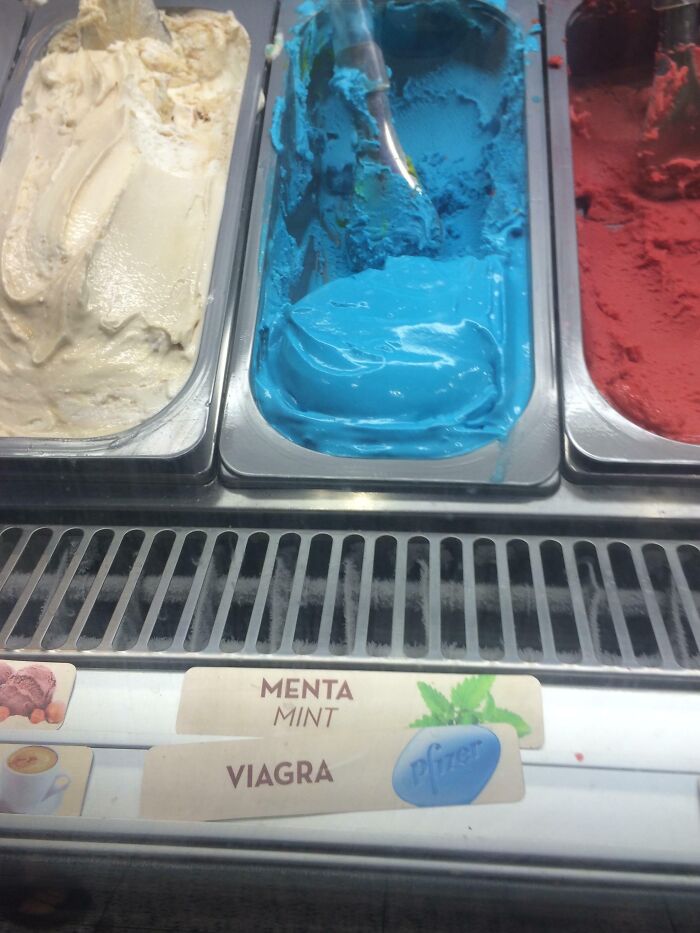 Saw This In A Gelato Shop While Traveling In Rome