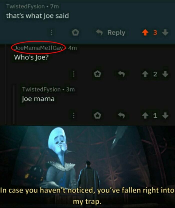 Who's Joe? (Credit To U/Eyasmdd)