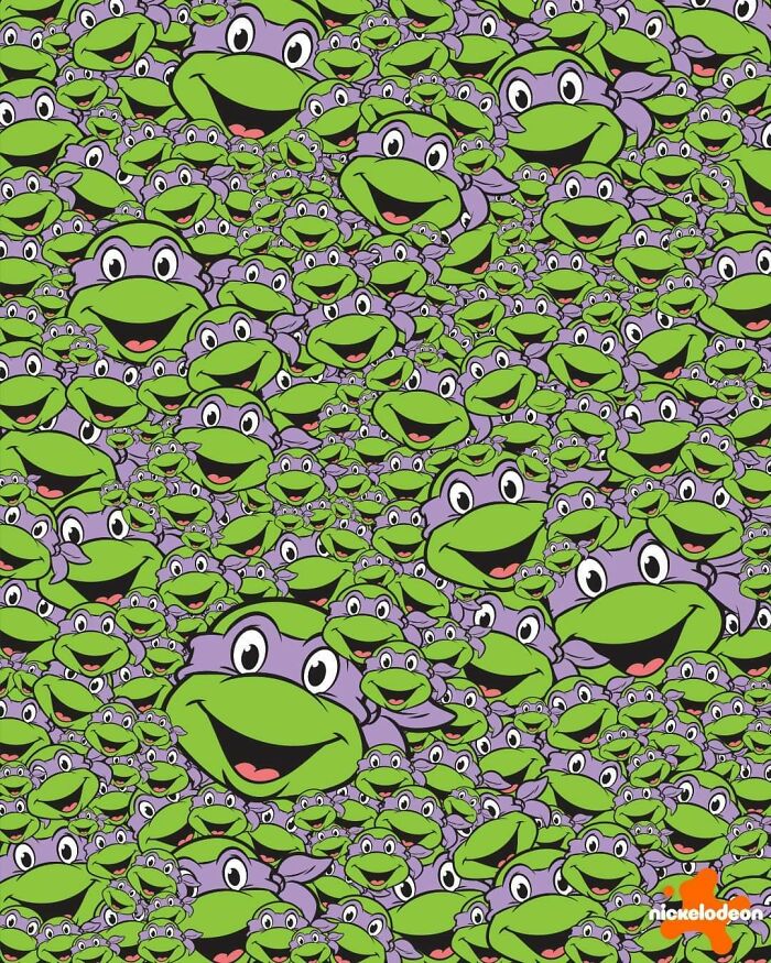 Find A Smirking Donatello 😏