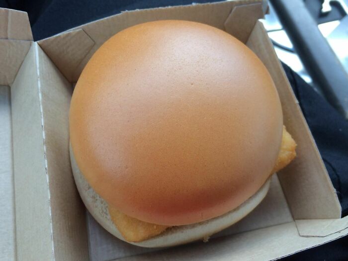 This Pristine McDonald's Bun