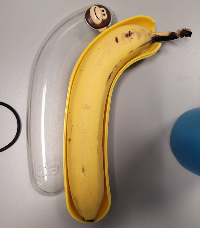 I Found A Banana That Fits Perfectly In My Banana Case