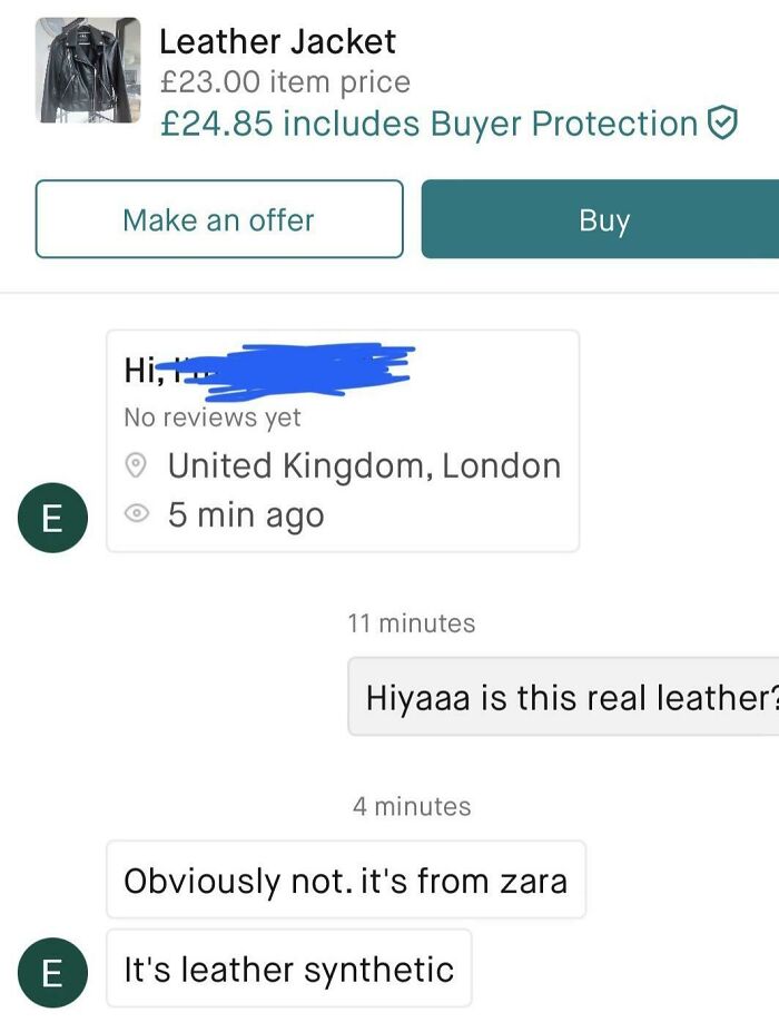 Why Some Sellers So Rude Loool 😩 (No Personal Info)