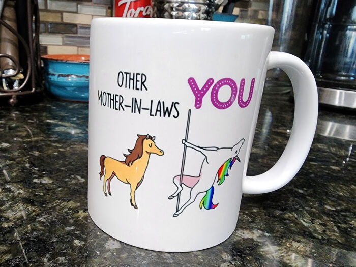 Showed My Daughter-In-Law A Post Here A While Back Of This Mug And This Is The Christmas Gift She Gave Me Today
