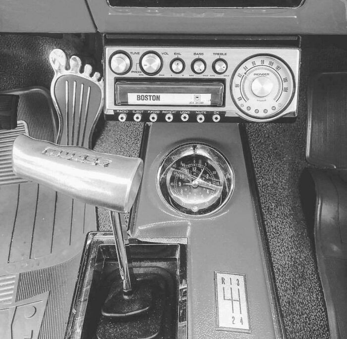Barefoot Gas Pedal, Hurst Shifter, And Boston