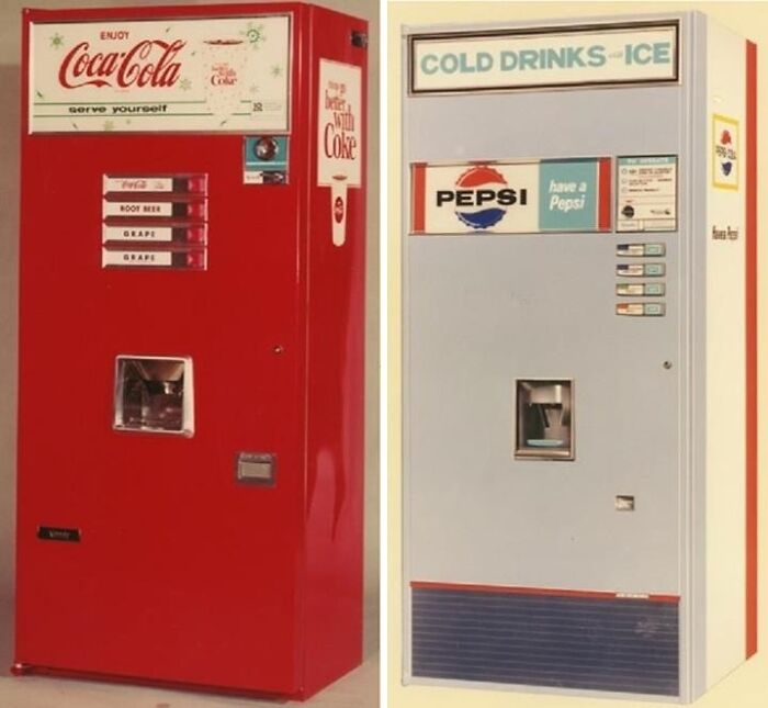 You Are From The 70's. If You Remember The Soda Machines With The Cup And Crushed Ice Dispenser