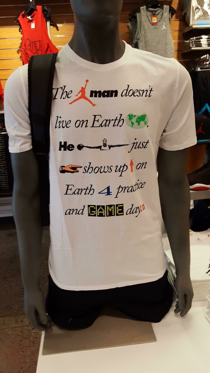 T-Shirt With Similarly Crappy Design To The One On The Front Page