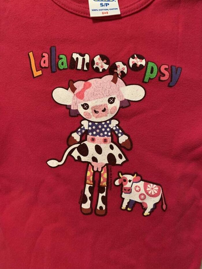 The Udder Placement On This Hand-Me-Down Shirt From A Friend