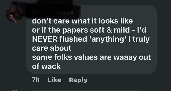 On A Post About An Antique Toilet