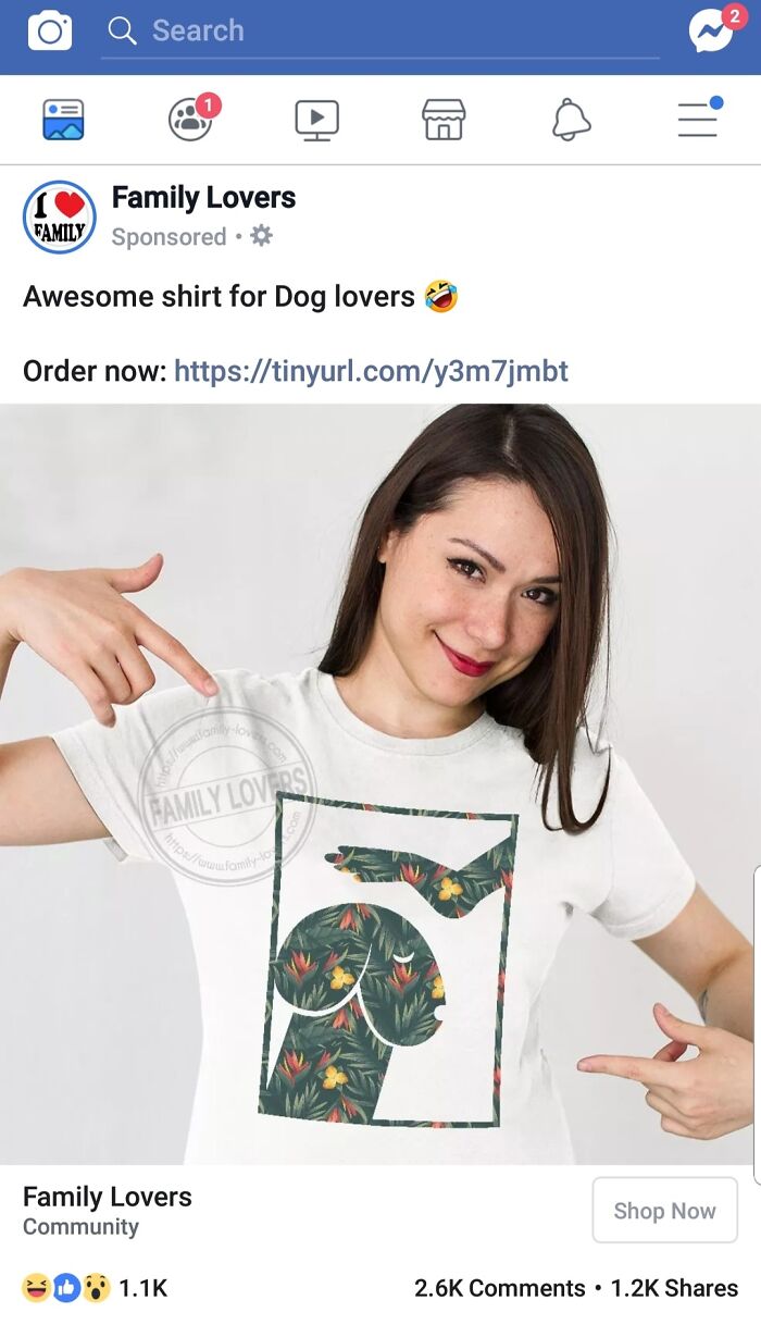 There Was An Attept To Make A Dog Being Petted On A T Shirt. Unfortunately
