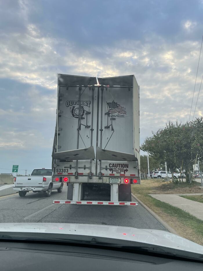 What Is The Purpose Of These Flaps On The Back Of A Semi?