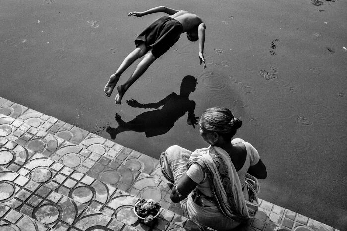 Street Photography, Honorable Mention: Leap Of Faith By Subhran Karmakar
